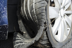 Los angeles car accident lawyer tire blowout